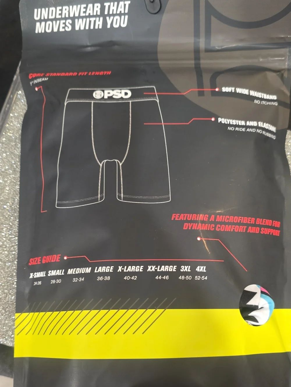 PSD Warface Glow/Solid 3- Pk Boxer Briefs